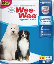 Four Paws Gigantic Wee Wee Pads - 18 count - £28.55 GBP