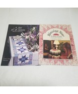 Quilting Leaflets Lot of 2 Placemats, Table Runner, Tablecloth - £6.29 GBP