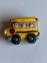 School Bus With Kids Pin - £16.08 GBP