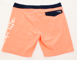 Salt Life Coral SLX-QD Aqua Trunks Stretch Board Shorts Swim Trunks  Men... - £37.89 GBP