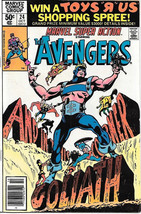 Marvel Super Action Comic Book #24 The Avengers 1980 FINE+ - £2.79 GBP