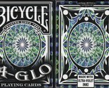Bicycle A Glo Playing Cards (Blue) - $18.80