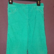 Pants Corduroy Teal Size 6 L/G Okie Dokie Pull On Girls  - $9.89