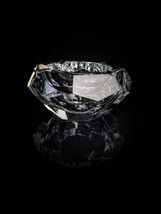 Baccarat Crystal Ashtray Measures  7&quot; W x 3&quot; H - £452.47 GBP