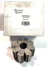 Custom Crimp 24mm K16 Dovetail Hydraulic Hose Crimper Die 8-piece Set 10... - $159.00