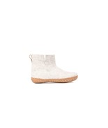 Light Brown Handmade Outdoor Boots With Rubber Sole - Made From Pure Wool - $122.06 CAD