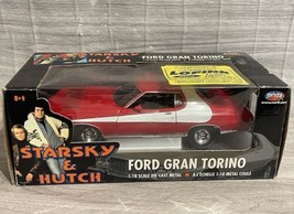 Starsky &amp; Hutch Ford Gran Torino 2002 Ertl American Muscle 1:18 Die Cast Car - £75.45 GBP