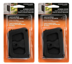Sliding Screen Door Latch &amp; Pull w/Screws, Black - Prime-Line A 187 (2-P... - $0.99