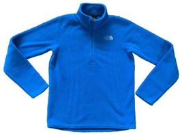 The North Face Men&#39;s Pullover Heavyweight Blue Fleece Jacket Size Small ... - £18.69 GBP