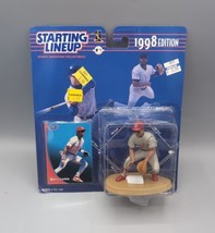 1998 Starting Lineup Barry Larkin Cincinnati Reds MLB w/ Card New Kenner - $9.74
