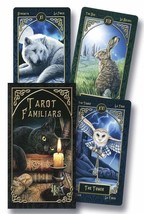 Familiars Tarot 78 Card Deck &amp; Electronic Guidebook for Beginner - £9.54 GBP