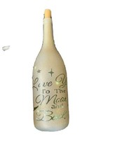 Elegant Love You To The Moon And Back Light Up Wine Bottle - £30.33 GBP
