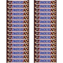 Snickers Peanut Filled Chocolates - 22g Bar (Pack of 32) - $65.99