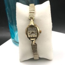 Vintage Tradition Ladies Mechanical Wristwatch Expandable Band Works - $37.74