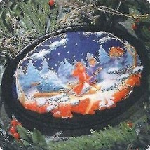 Bringing Home the Tree Holiday Enchantment Series 1993 Hallmark Ornament... - $15.20
