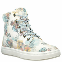Women&#39;s Timberland LONDYN 6&quot; SNEAKER BOOTS, FLORAL Sued TB0A1X46 T67 Mul... - $99.95