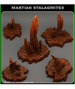 3D Printed Fantastic Plants and Rocks Martian Stalagmites 28mm - 32mm D&amp;D - $15.74+