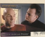 Star Trek Captains Trading Card #30 Patrick Stewart John Delancie - $1.97