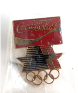 1984 LA Coca Cola Stars In Motion Los Angeles Olympics Pin Advertise Sou... - €11,05 EUR