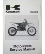 2005 KAWASAKI KX250 Service Shop Manual 99924-1340-01 Set W Assembly Bk - €29,15 EUR