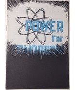 POWER FOR TOMORROW vintage illustrated 16-page booklet - $13.56 CAD