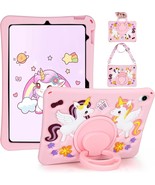 for iPad (A16) 11th 10th Generation Case for Girls, Soft Silicone Pink U... - $23.00 CAD