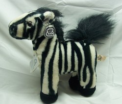 Vintage Princess Soft Toys ZAIRE THE ZEBRA 10&quot; Plush STUFFED ANIMAL Toy ... - £15.55 GBP