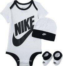 Nike unisex-baby Bodysuit Beanie Set - $24.30