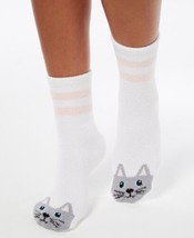 allbrand365 designer Womens Critter Socks, 45239, White - £14.65 GBP