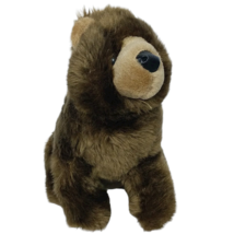 Legends Lipco Brown Bear Realistic Plush Zoo Stuffed Animal 9.5&quot; - £20.19 GBP