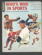 Who&#39;s Who In Sports 1958-Mickey Mantle-Duke Snider-Johnny Unitas-Stirling Mos... - £43.17 GBP