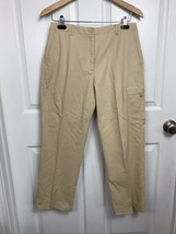Orvis Womens Tan Pants Size 6 GREAT CONDITION! Cropped Crop  - £12.00 GBP