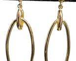 Pair Women&#39;s Earrings 10kt Yellow Gold 381237 - £120.98 GBP