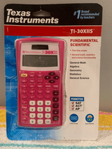 Texas Instruments Scientific Pocket Calculator NEW TI30XIIS Pink Solar - $7.92
