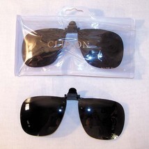 6 PAIR CLIPON DARK SUNGLASSES flip down shades coverup - £9.67 GBP