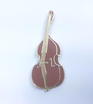 Bass Instrument Lapel Pin Hat Tac Back Pack Flair Strings - £3.91 GBP