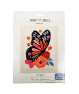 Needle Creations Butterfly Punch Needle Kit Canvas Kit - £6.28 GBP