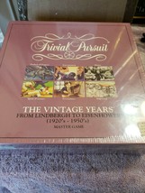 NIP NEW Still Sealed Parker Brothers Trivial Pursuit The Vintage Years 1920-50s - $24.75