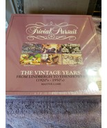NIP NEW Still Sealed Parker Brothers Trivial Pursuit The Vintage Years 1... - £19.95 GBP