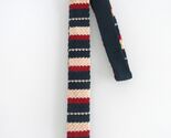 Rooster "Pips" Vintage Flat/Square Bottom Knit Tie - $20.00