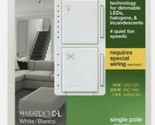 Lutron Maestro Fan Control and Light Dimmer - White - $37.00