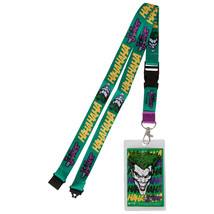 Joker HaHa Lanyard with ID Holder Green - $14.98