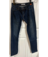 Levi 524 Too Superlow 9M Juniors 32&quot; x 32&quot; Dark Blue Jeans NEW - $24.75
