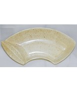 California Pottery Snack Dish Curved Serving Tray #L44 MCM Mid Century M... - $23.04 CAD