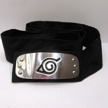 Naruto Shippuden Naruto Black Leaf Village Cosplay Headband -USED - $7.92