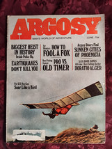 ARGOSY June 1973 73 HANG GLIDING ROBERT F. MARX LEBANON - $7.56