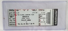 Aerosmith / Cheap Trick - Original 2012 Unused Whole Full Concert Ticket - £11.86 GBP