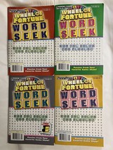 Lot (4) Penny Press Wheel Of Fortune Word Search Puzzles Books 144-147 2021 - £14.80 GBP