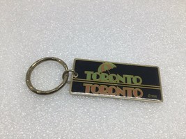 Vintage Canadian City Souvenir Key Ring Toronto Ontario Ancien Porte-Clés Canada - £6.13 GBP