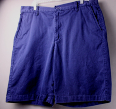 Basic Editions Men&#39;s Casual Shorts Size 36 Navy Blue  887 - £6.60 GBP